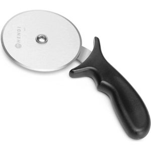 Hendi Pizzasnijder - Roestvast staal - Polypropyleen handvat - 230 mm - Zwart