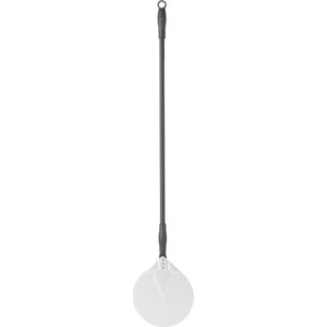 Hendi - Pizzaschaufel Rund Edelstahl - Ø23x 120cm