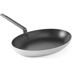 Hendi Vispan - Superieure hittegeleiding - Marble anti-aanbaklaag - 280x400 mm - Geschikt voor alle hittebronnen