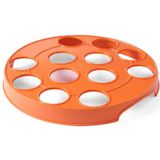 Hendi - Bierglasdrager - Kunststof - Voor 12 Glazen - Gaten 55 mm