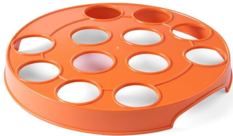 Hendi - Bierglasdrager - Kunststof - Voor 12 Glazen - Gaten 55 mm