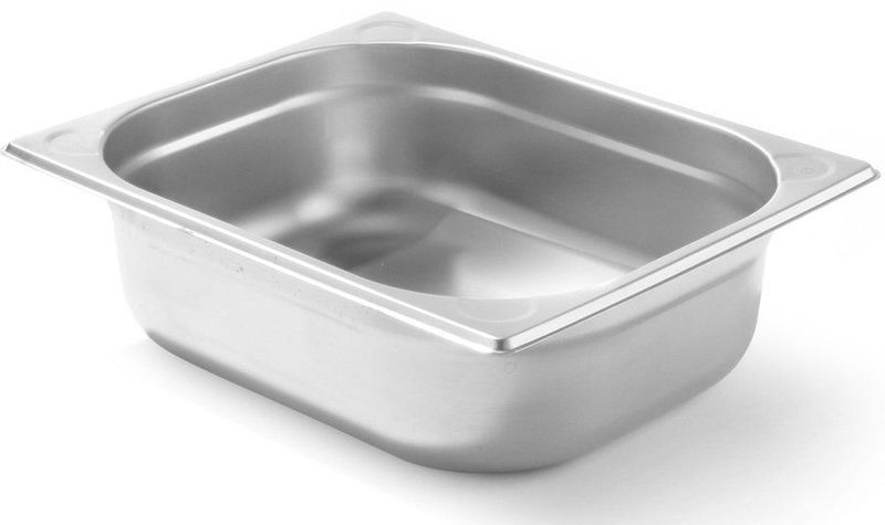 Hendi GN bak 1/2 - 100 mm rvs Kitchen Line