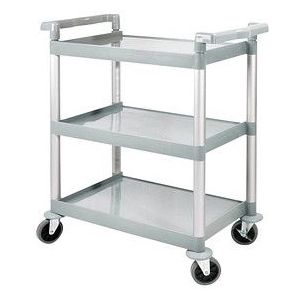 Serveerwagen Grijs 3 Niveaus - Hendi - 410x800x(h)950mm