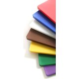 Hendi Gele snijplank - HACCP-gecertificeerd - HDPE kunststof - 450x300 mm