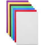 Hendi - Grote Snijplank - Rood - HDPE Kunststof - HACCP-gecertificeerd