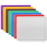 Hendi Snijplank HACCP - dubbelzijdig - sapgeul - 325x265 mm - wit