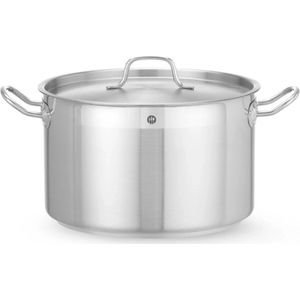 Kookpan middel met deksel 10 liter