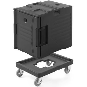 Hendi Dubbelwandige cateringcontainer - geïsoleerd - 2x GN 1/1 - 477x680x620 mm