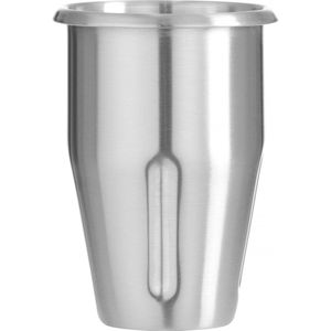 Edelstahlbecher für Milchshake-Mixer - Design by Bronwasser, 0,5L, ⌀113x(H)160mm - Hendi