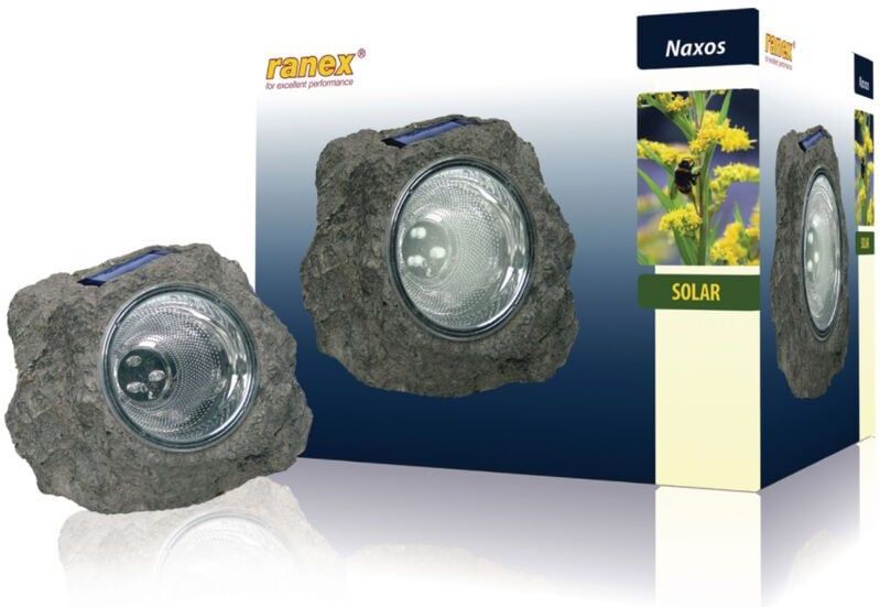 Ranex Solar Tuinlamp 3 LED - 1 Stuks - RA-5000154 - RA-5000154