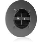 Ranex RA-5000197 Carlo Ronde Solar LED Grondspot RVS/Glas