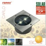 Ranex Spotlight Zonne-energie Vierkant 0,12W Zilver - 5000.198