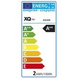 XQ-Lite - LED Kogellamp E27 2 Watt - Warmwit - 200 Lumen - 5 Stuks