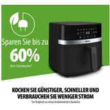 Tristar - FR-9418 - Airfryer - Zwart - 8 Liter - 2000 Watt - PFAS Vrij