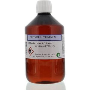 Chloorhexidine - 0,5% in Alcohol 70% - 500ml - Desinfectiemiddel