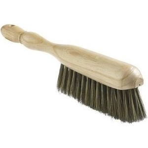 Anza - Schildersstoffer Biggetje - Zwart - Varkenshaar - Houten Handvat