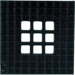 Martens Deksel voor vloerput G 20 x 20 - Gietijzer - Vierkant 20 x 20 cm
