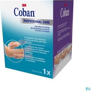 3M - 1583 Coban - Zelfklevende Zwachtel - 7,5 cm - 2 Meter