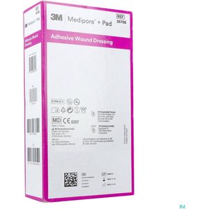 Medipore + Pad 3m 10x20,0cm 25 3570e  -  3M