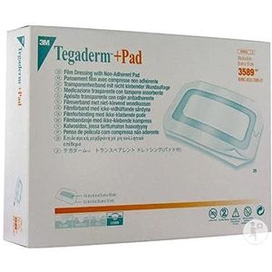 Tegaderm + Pad 3m Transp Steril 9cmx15cm 25 3589
