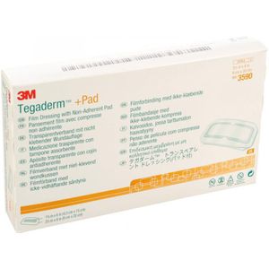 Tegaderm + Pad 3m Transp Steril 9cmx20cm 25 3590