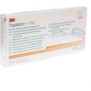 Tegaderm + Pad 3m Transp Steril 9cmx25cm 25 3591