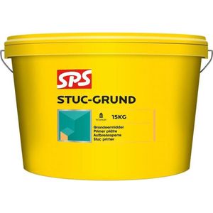 SPS Stuc-Grund | 15 KG | Diep Impregnerend | Voorstrijkmiddel | Grondeermiddel | Voor Bijna Alle Ondergronden | Voorstrijk