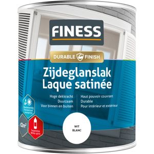 Finess zijdeglanslak wit - 750 ml