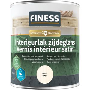 Finess Interieurlak zijdeglans - white wash - 750 ml.
