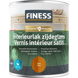 Finess Interieurlak zijdeglans - teak - 750 ml.