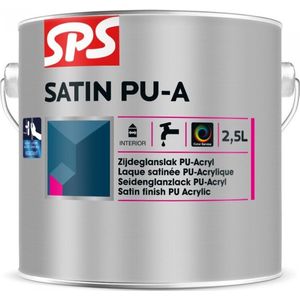 SPS Satin Pu-A Lak - RAL 9010 - 0,75L