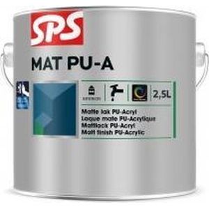 SPS Mat PU-A Lak - Op Kleur Gemengd - 1L