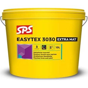 SPS Easytex 3030 Extra Mat 4 Liter 100% Wit