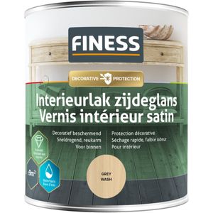 Finess Interieurlak zijdeglans - grey wash - 750 ml.