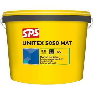 SPS Unitex 5050 Mat Muurverf - Op Kleur Gemengd - 10L