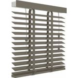 Decosol Horizontale jaloezie hout 50mm taupe 60 x 130cm