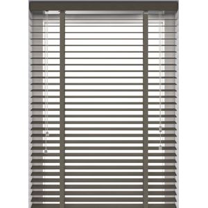 Decosol Horizontale jaloezie hout 50mm taupe 100 x 130cm