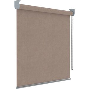Rolgordijn Velvet verduisterend taupe (5866) 150x190 cm (bxh)