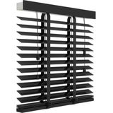Houten Jaloezie 50 mm Smart Black 120x180cm