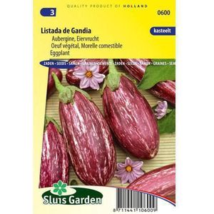 Sluis Garden - Aubergine Listada de Gandia