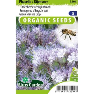 Sluis Garden - Groenbemester Bijenvoer BIO (Phacelia)