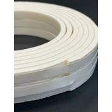 Zelfklevend PVC Tochtband I-Profiel - Wit - 9mm x 4mm x 7,5m - Tochtstrip