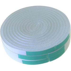 Zelfklevend Tochtband I-Profiel - PU Foam - Wit - 12mm x 6mm x 9m - Tochtstrip