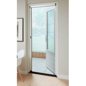 Plisséhordeur N 96x233-236 wit