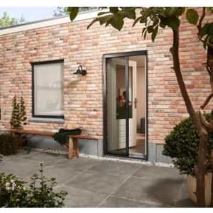 CanDo plisséhordeur Premium | 96x227-230cm Antraciet