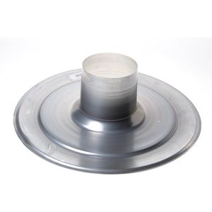 Ventilatiemateriaal - Aluminium Plakplaat - Hoogte 150mm - Doorsnede Flens 449mm