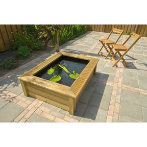 Ubbink - Quadro wood II - houten FSC frame voor Quadro 6