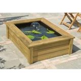 Quadro wood I houten FSC frame voor Quadro 5 H33,8x119,4x90,5 cm - Ubbink