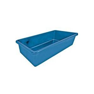 Ubbink - Victoria Quadro 7 blauw container 980l 60x175x118 cm