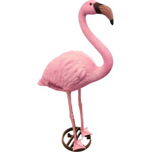 <p>De flamingo van Ubbink is een prachtige decoratie die perfect naast je vijver kan worden geplaatst. Gemaakt van hoogwaardige kunststof, is deze flamingo duurzaam en gaat hij jarenlang mee. Met de inbegrepen basis staat hij ook nog eens stabiel. Haal deze eyecatcher in huis en maak van je tuin een ware blikvanger!</p>
<ul>
  <li>Materiaal: kunststof</li>
  <li>Hoogte: 90 cm</li>
  <li>Inclusief een basis</li>
</ul>